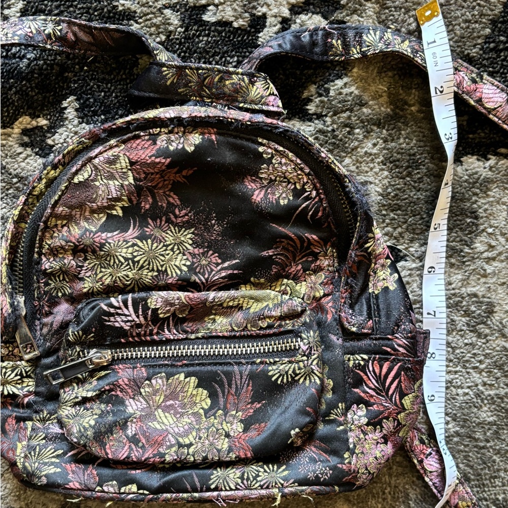 Forever 21 Mini Floral Backpack